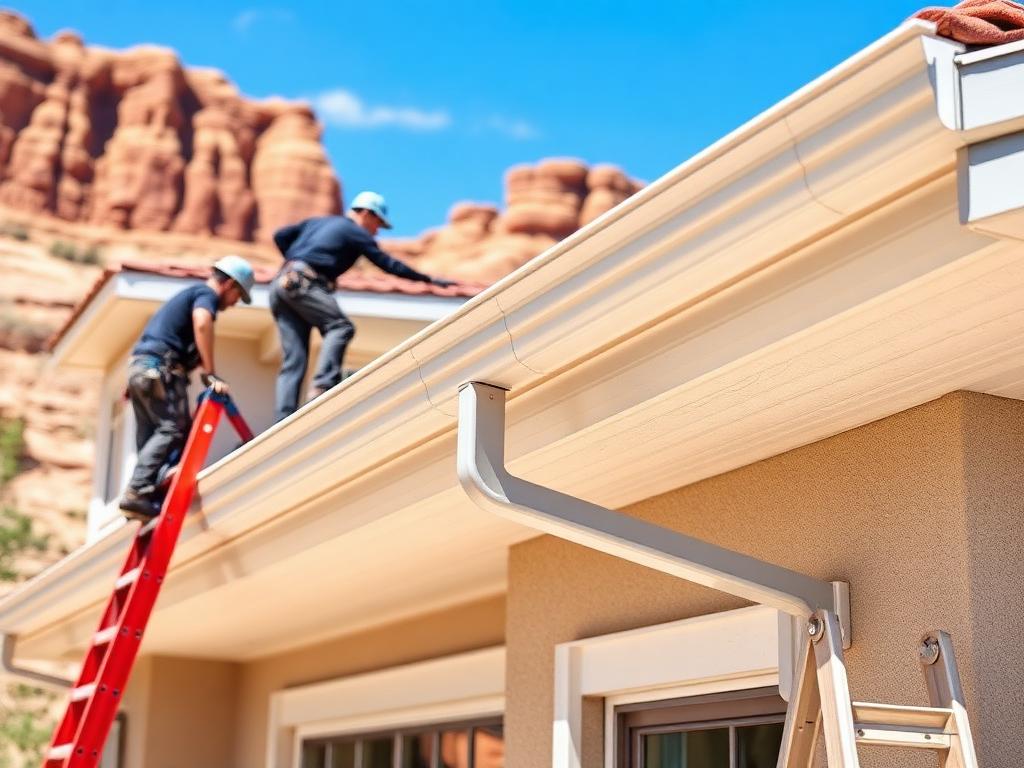 Gutter Installation services in St. George and Southern Utah